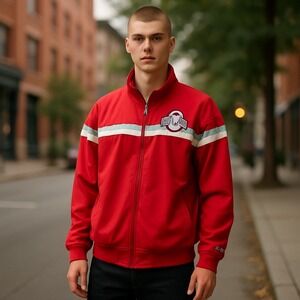 Vintage Starter Ohio State Buckeyes Track Jacket 4XL Full Zip
